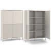 Kashar KAMARO 4DK/SLIM dulap cu rafturi, 103,5x147,5x40 cm, casmir 