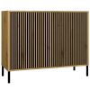 Shannan KAMARO 2D/SLIM comoda, 103,5x82,5x40 cm, stejar 