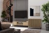 Shannan KAMARO 2D/SLIM comoda, 103,5x82,5x40 cm, stejar 