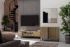 Shannan KAMARO 2D/SLIM comoda, 103,5x82,5x40 cm, stejar 