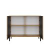 Shannan KAMARO 2D/SLIM comoda, 103,5x82,5x40 cm, stejar 