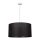 Ennie, lampă suspendată, dulie E27, 1 bec, 60W alb-transparent-negru
