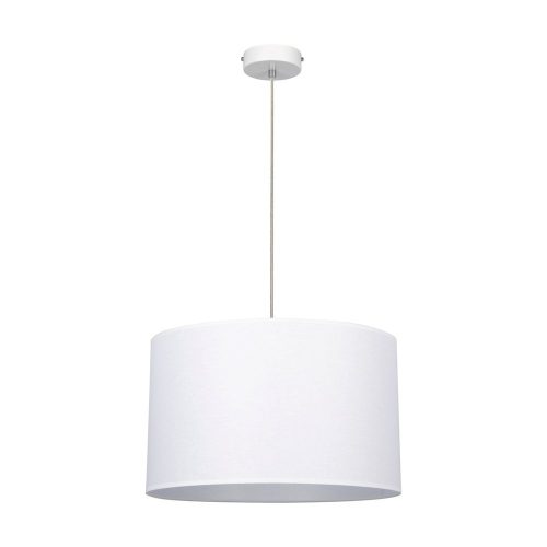 Manja, lampă suspendată, dulie E27, 1 bec, 60W, alb-transparent