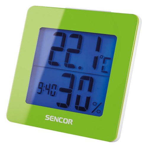 Sencor SWS 1500 GN Termometru cu ceas deșteptător