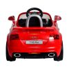 Mașină electrică Audi TT, de la 3 ani, 3 km/h, roșie