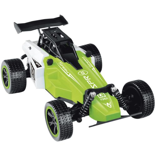Buggy Formula, mașină cu telecomandă, 1:18, verde, de la 6 ani 