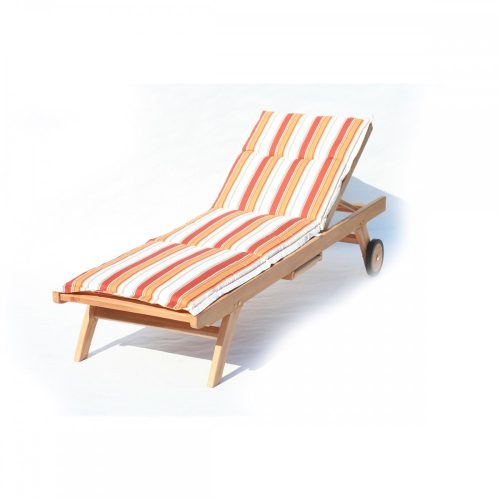 Creador Hartman orange 195x60x6-1 - pernă de scaun (cu dungi portocalii)