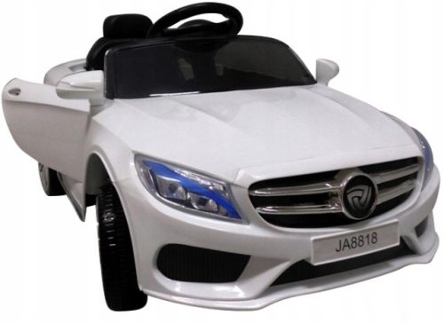 Mașinuță sport electrică  cabrio pentru copii, alb