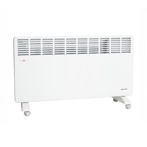 Warmtec EWE + încălzitor electric convector, controlat prin Wi-Fi, afișaj LCD, alb, 1000W